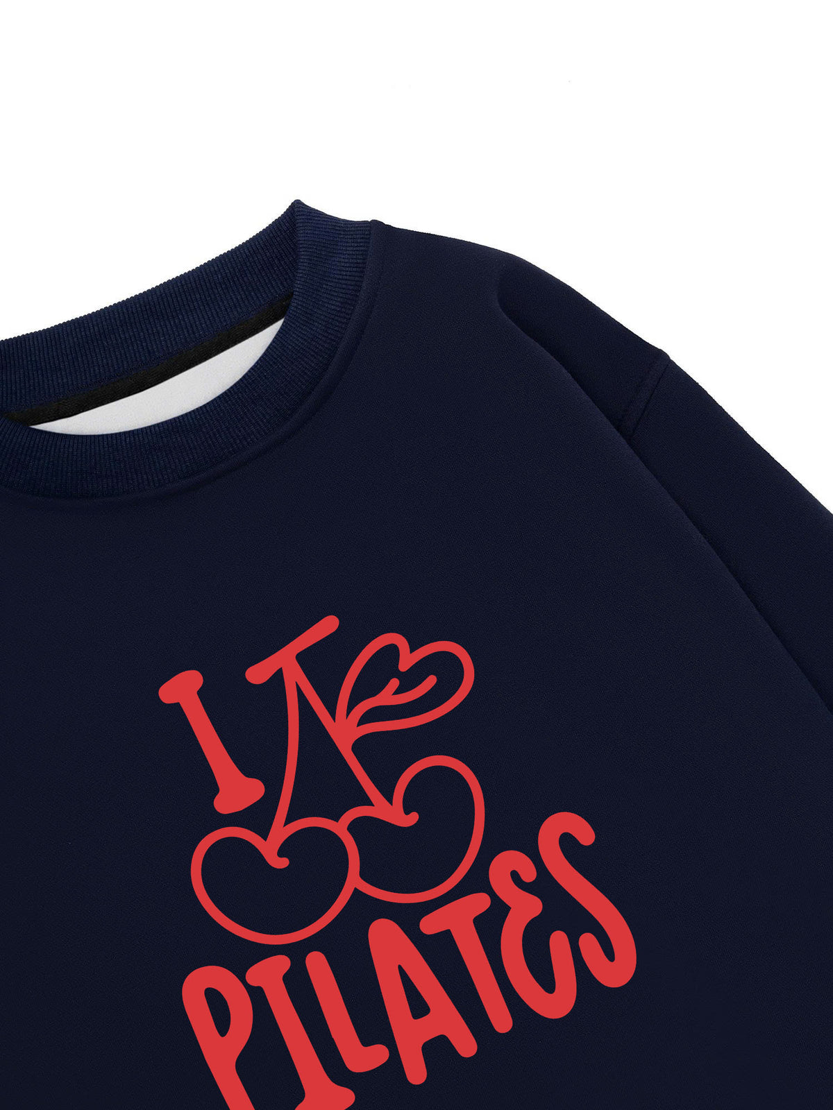 Áo Sweater Nỉ Hai Da Love Pilates