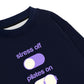 Áo Sweater Nỉ Hai Da Stress Off