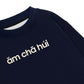 Áo Sweater Nỉ Hai Da Ăm Chả Húi