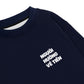 Áo Sweater Nỉ Hai Da Người Hướng Về Tiền