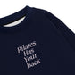 Áo Sweater Nỉ Hai Da Pilates Has Your Back