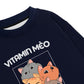 Áo Sweater Nỉ Hai Da Vitamin Mèo