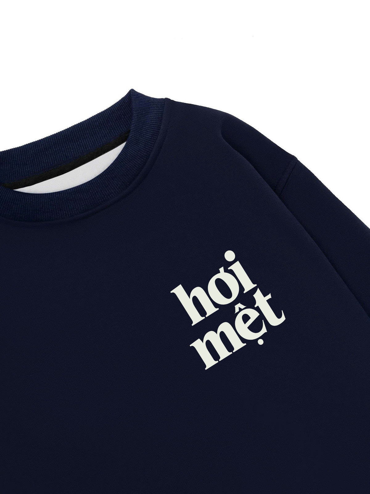 Áo Sweater Nỉ Hai Da Monday Pilates & Matcha