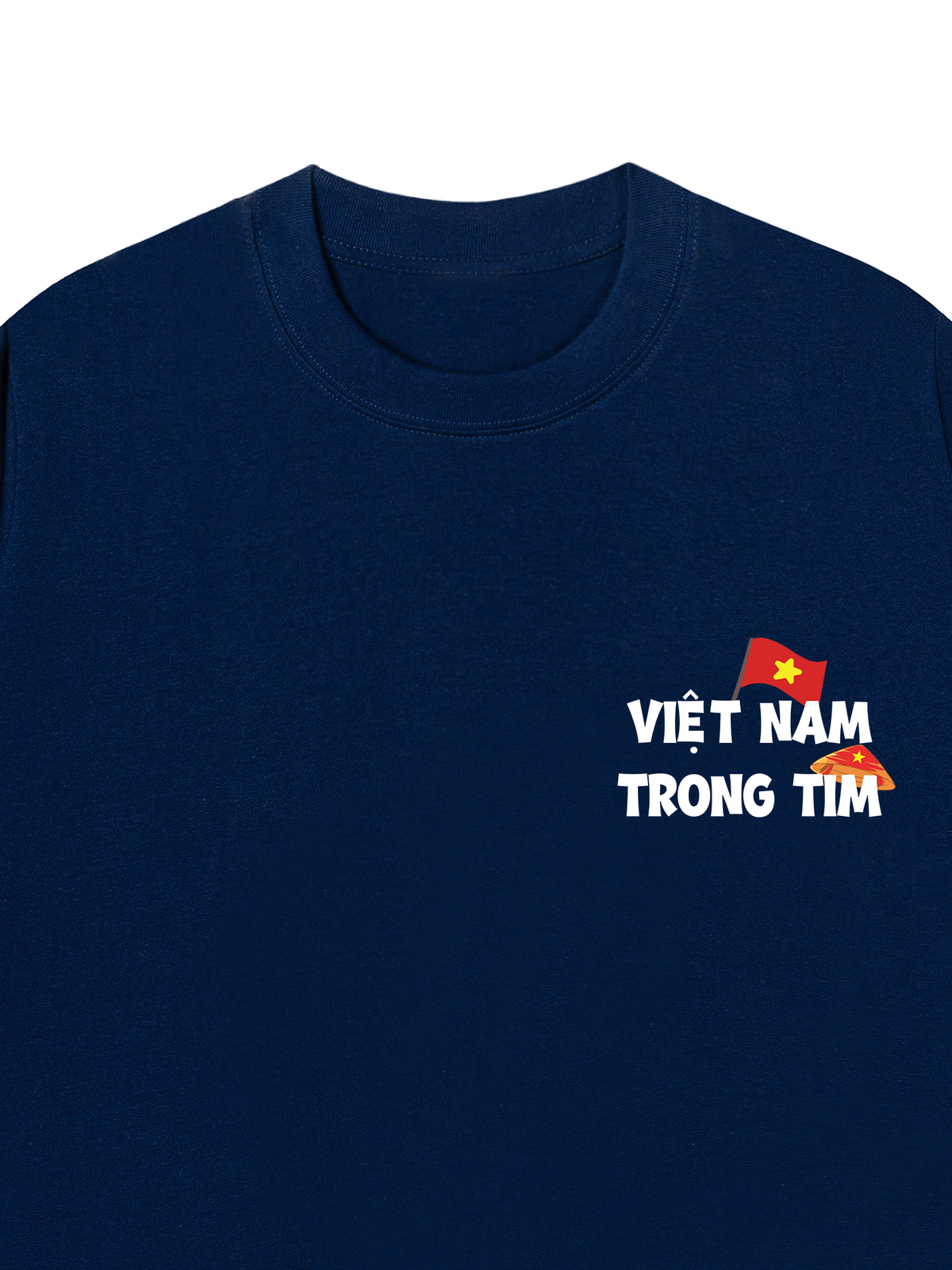 Áo Thun Relaxed Fit Yêu Nước Không Phải Là Trend