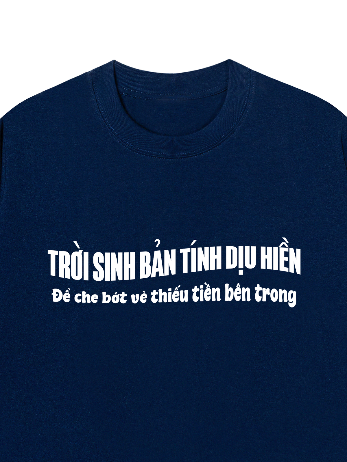 Áo Thun Relaxed Fit Trời Sinh Bản Tính Dịu Hiền