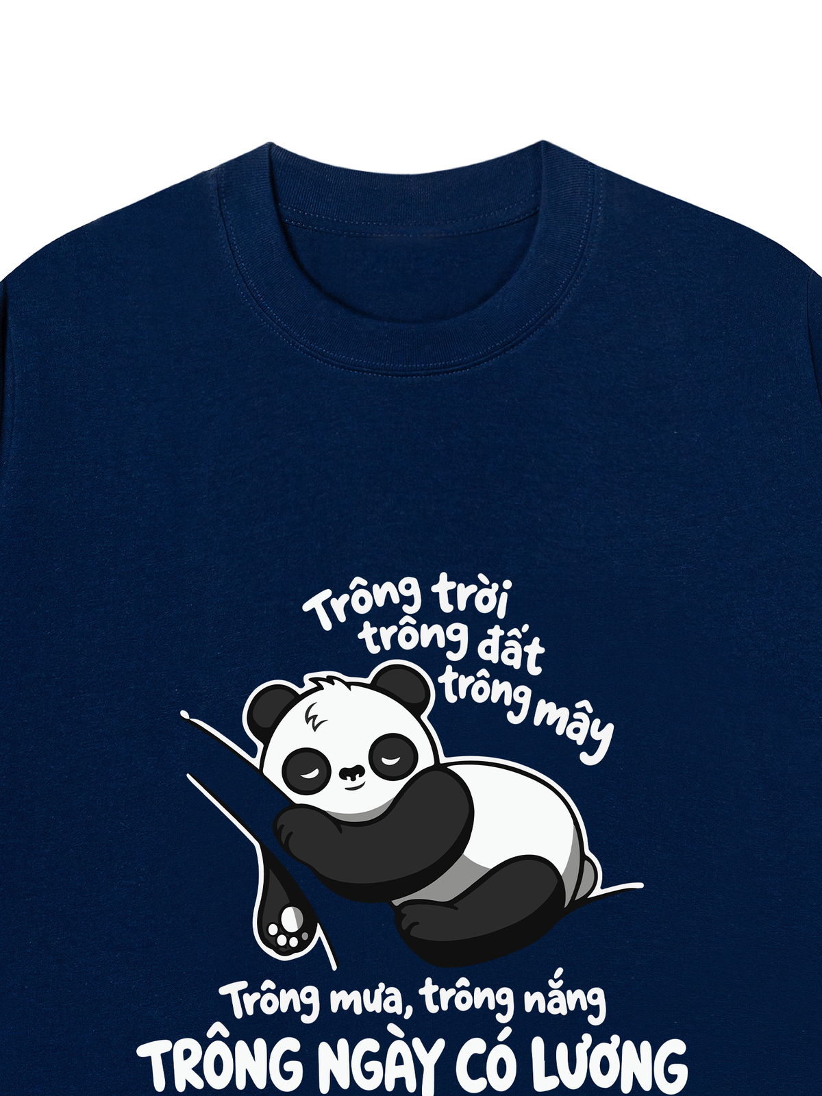 Áo Thun Relaxed Fit Trông Mưa Trông Nắng Trông Ngày Có Lương