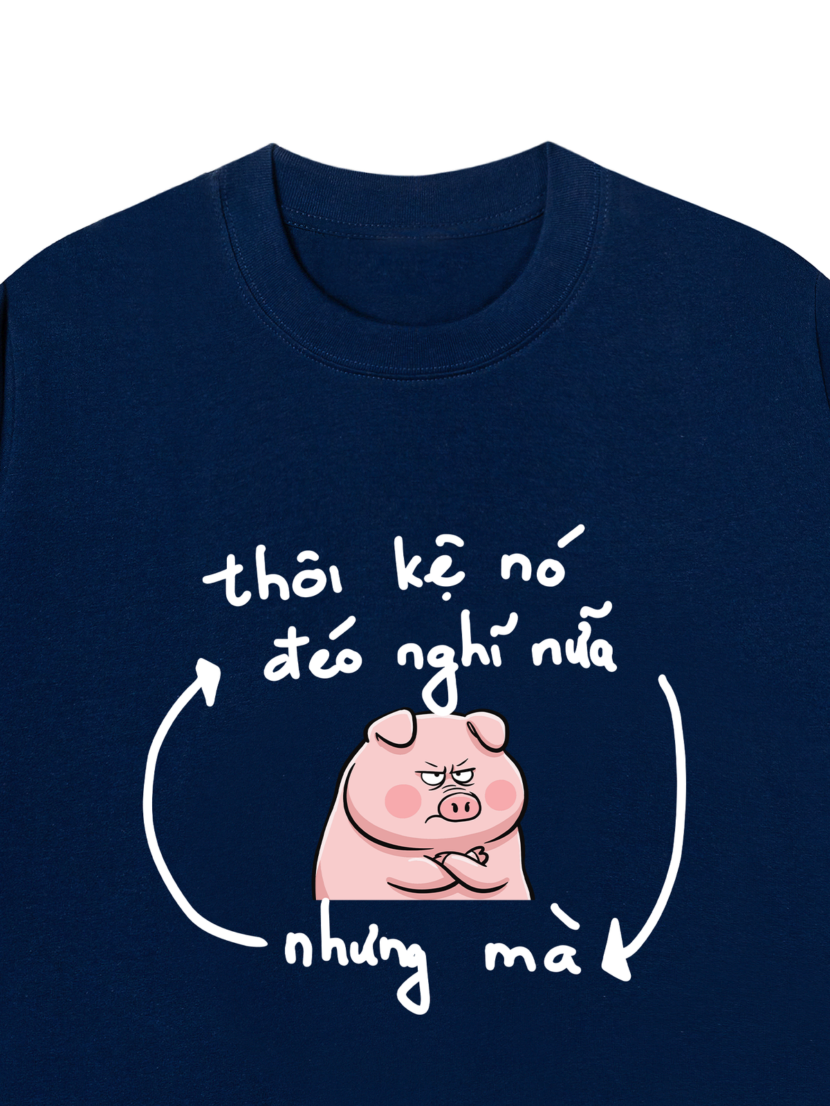 Áo Thun Relaxed Fit Thôi Kệ Nó Đéo Nghĩ Nữa