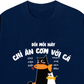 Áo Thun Relaxed Fit Đôi Môi Này Chỉ Ăn Cơm Với Cá