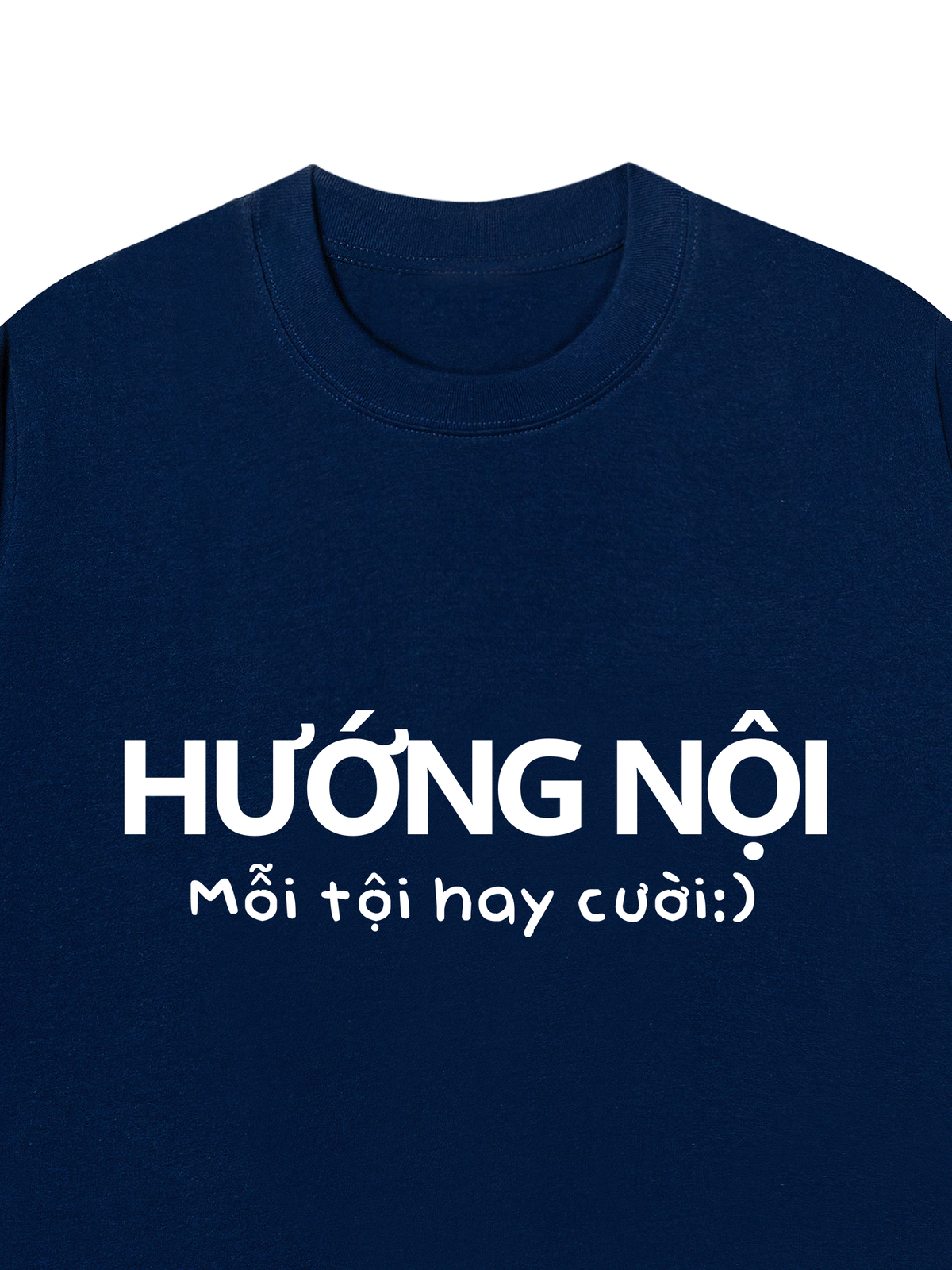 Áo Thun Relaxed Fit Hướng Nội Mỗi Tội Hay Cười