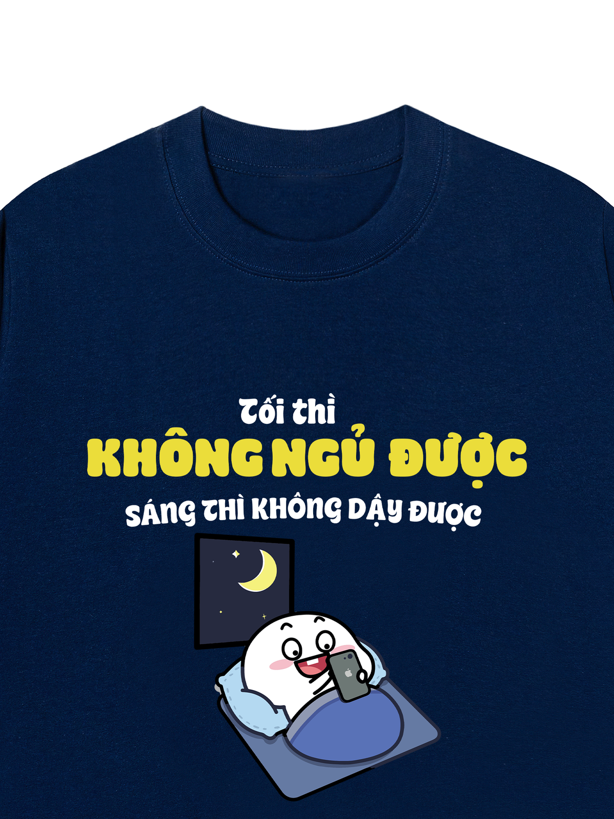 Áo Thun Relaxed Fit Tối Thì Không Ngủ Được