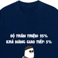 Áo Thun Relaxed Fit Độ Thân Thiện 95%