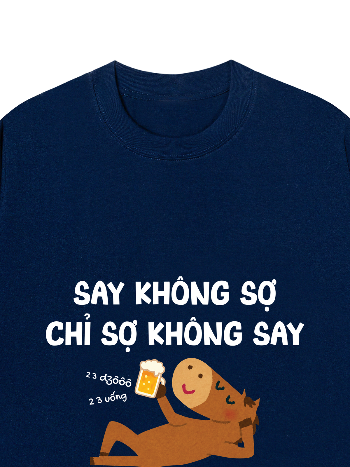 Áo Thun Relaxed Fit Say Không Sợ
