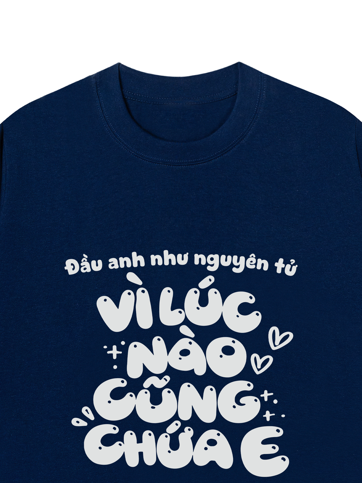 Áo Thun Relaxed Fit Đầu Anh Như Nguyên Tử