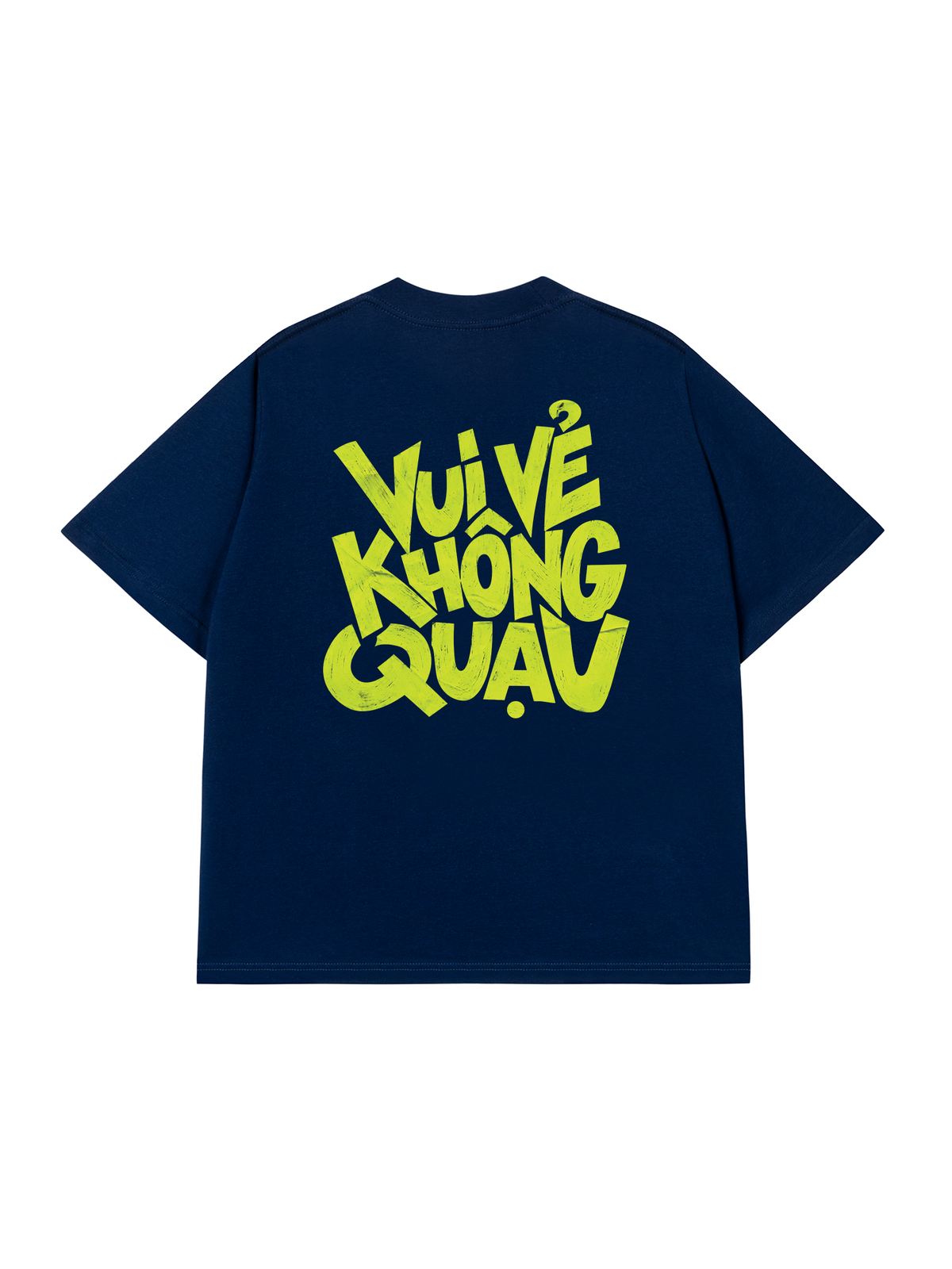Áo Thun Relaxed Fit Vui Vẻ Không Quạu