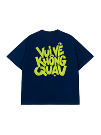 Áo Thun Relaxed Fit Vui Vẻ Không Quạu