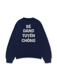 Áo Sweater Nỉ Hai Da Bé Đang Tuyển Chồng