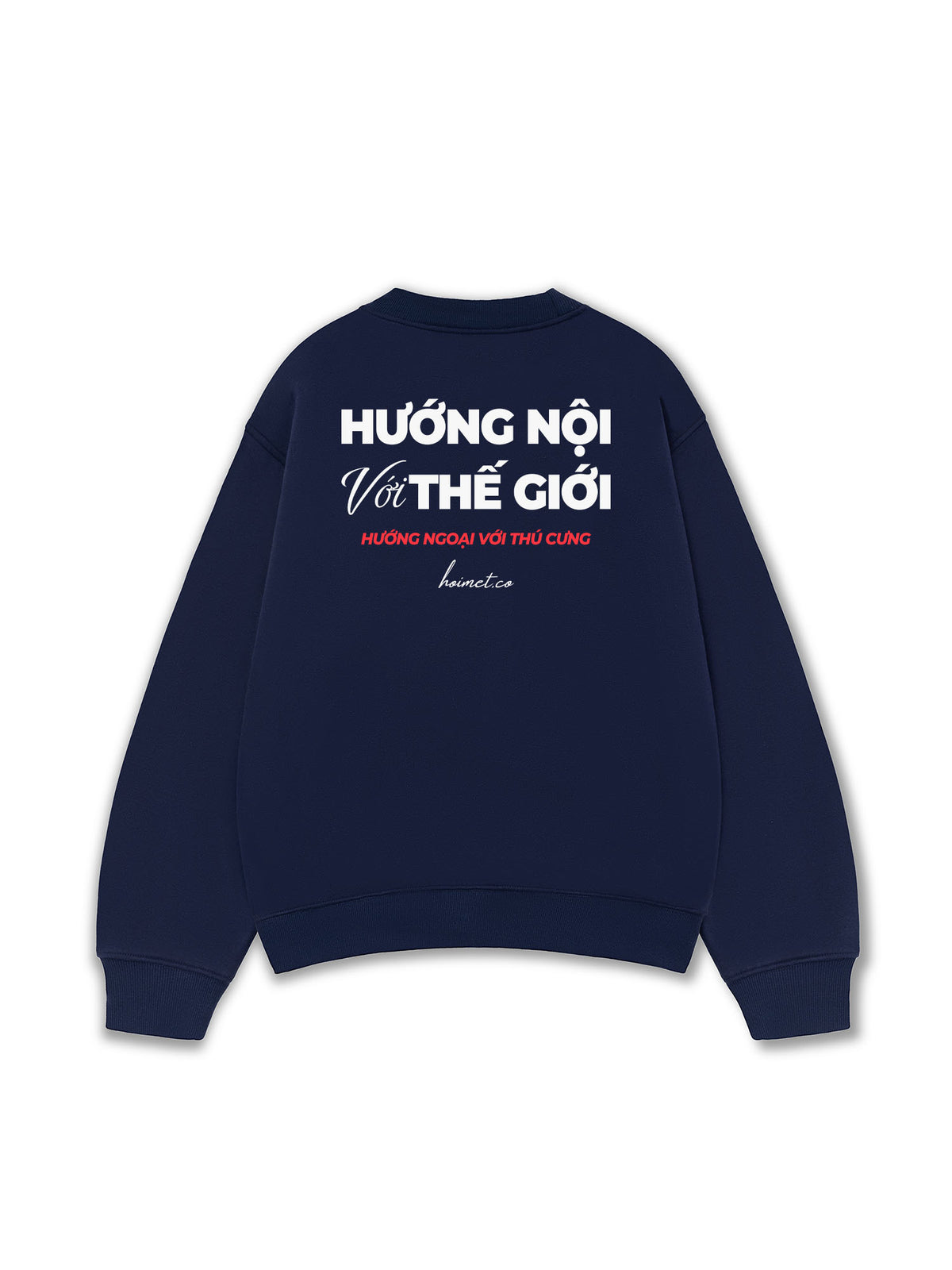 Áo Sweater Nỉ Hai Da Hướng Ngoại Với Thú Cưng