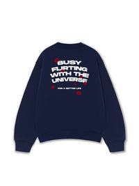 Áo Sweater Nỉ Hai Da Busy Flirting