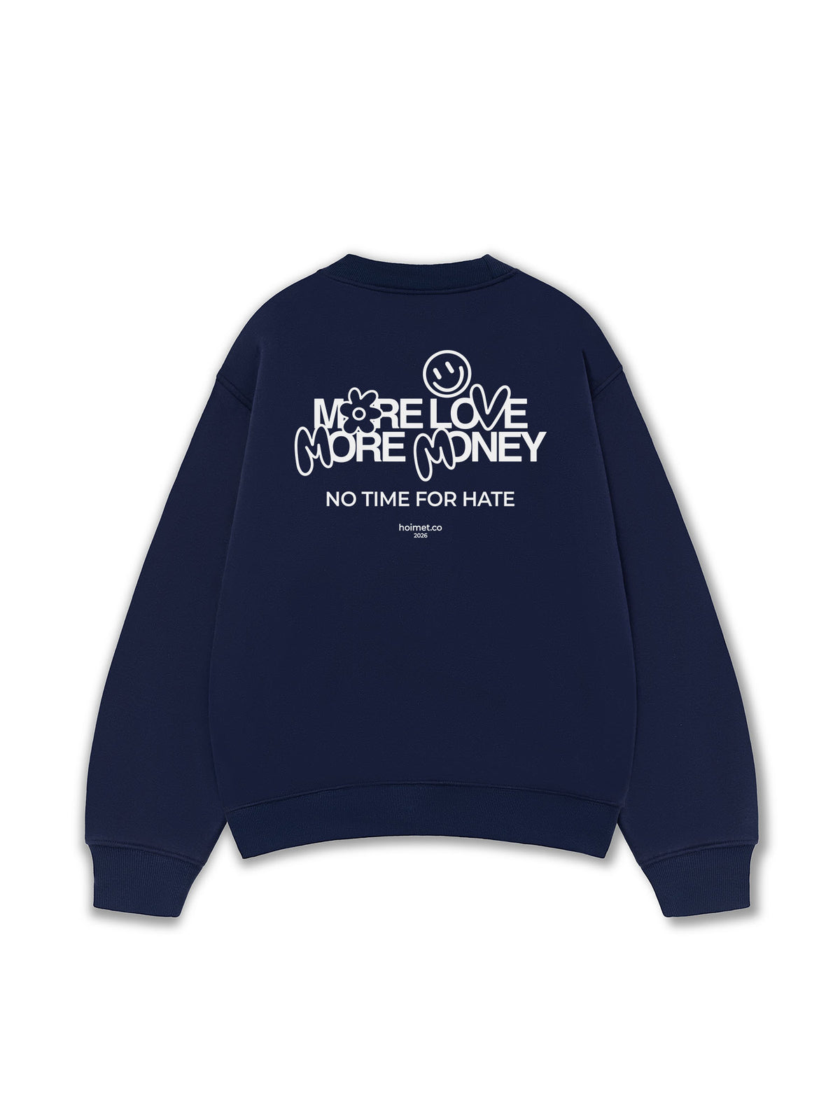Áo Sweater Nỉ Hai Da More Love More Money