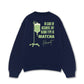 Áo Sweater Nỉ Hai Da Blood Type Is Matcha