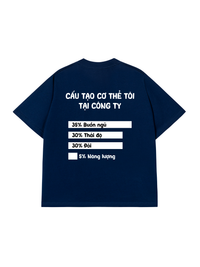 Áo Thun Relaxed Fit Cấu Tạo Cơ Thể Tôi Tại Công Ty