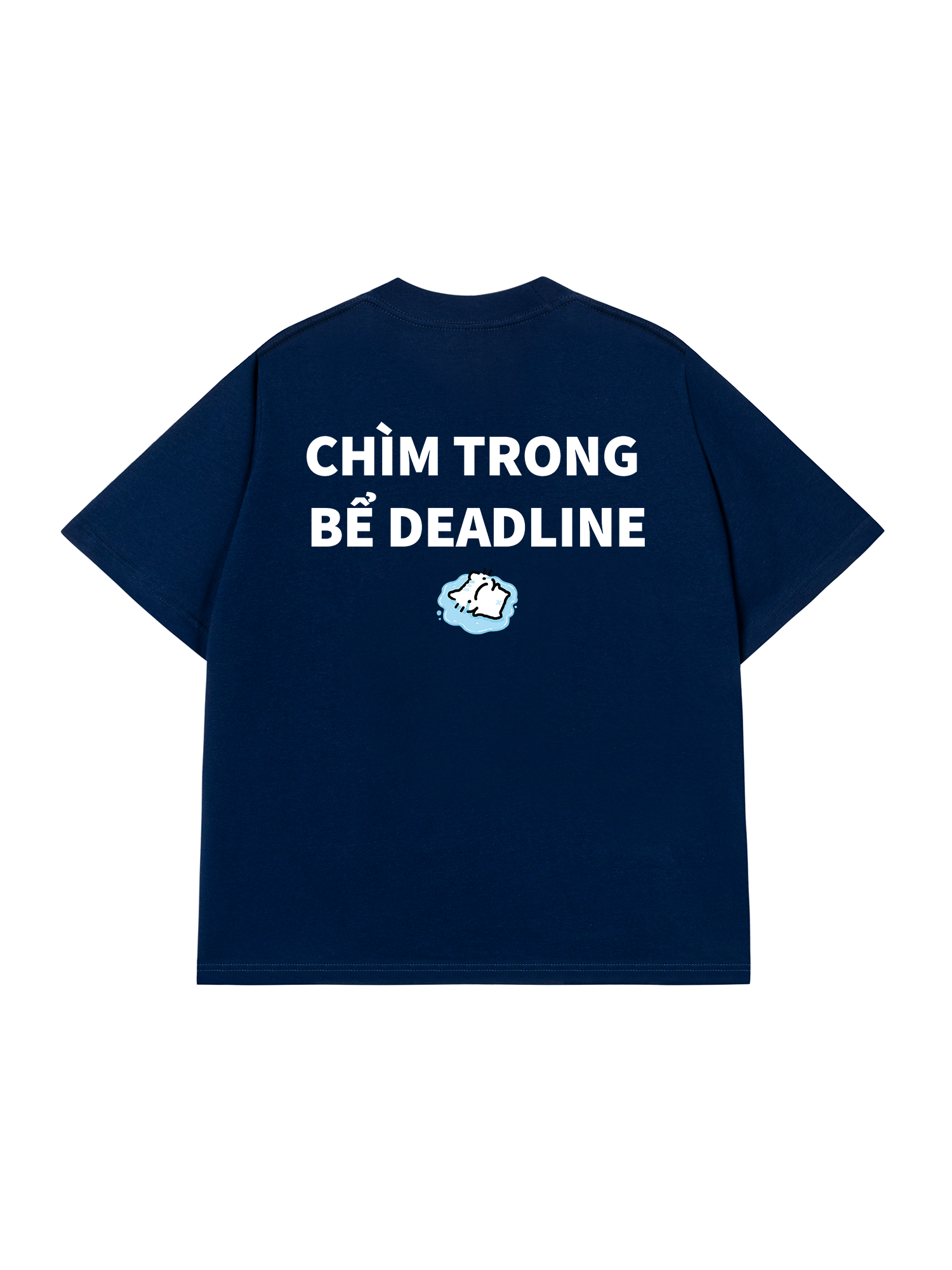 Áo Thun Relaxed Fit Chìm Trong Bể Deadline