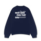 Áo Sweater Nỉ Hai Da Phải Thật Giàu