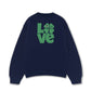 Áo Sweater Nỉ Hai Da  Luck Love