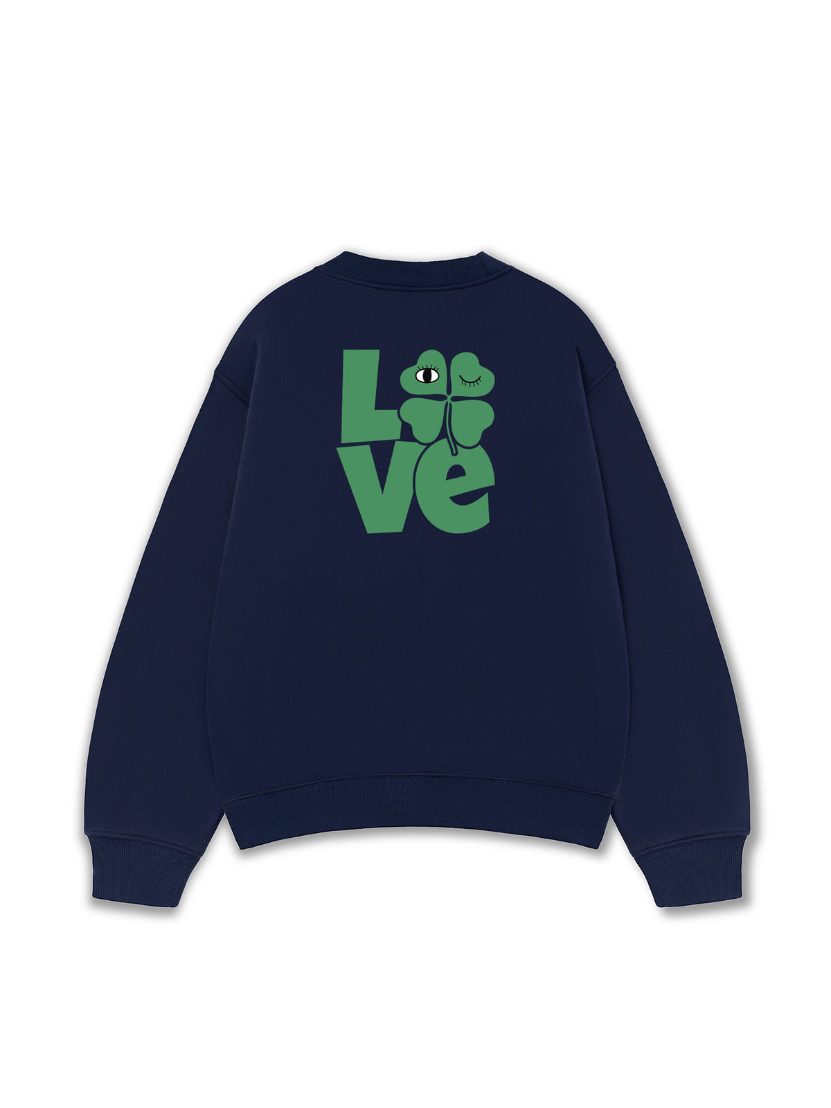 Áo Sweater Nỉ Hai Da  Luck Love