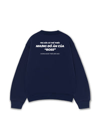 Áo Sweater Nỉ Hai Da Con Sen