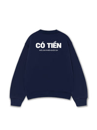 Áo Sweater Nỉ Hai Da Có Tiền Mới Làm Phiền Được Em