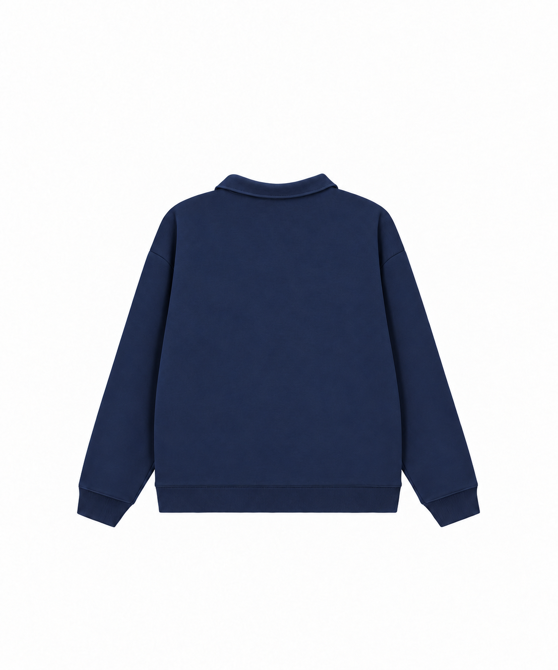 Áo Sweater Polo Nỉ Hai Da Hơi Mệt Basic