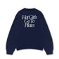 Áo Sweater Nỉ Hai Da Hot Girls Go To Pilates