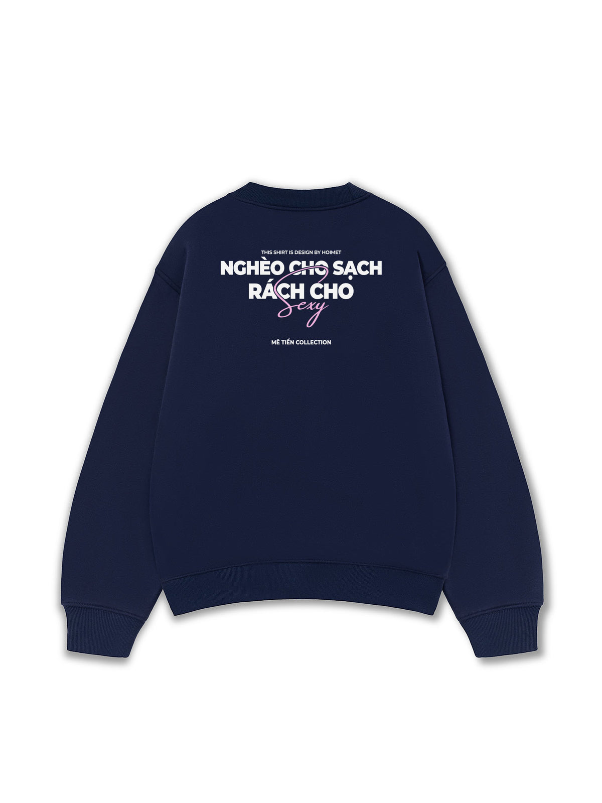 Áo Sweater Nỉ Hai Da Nghèo Cho Sạch
