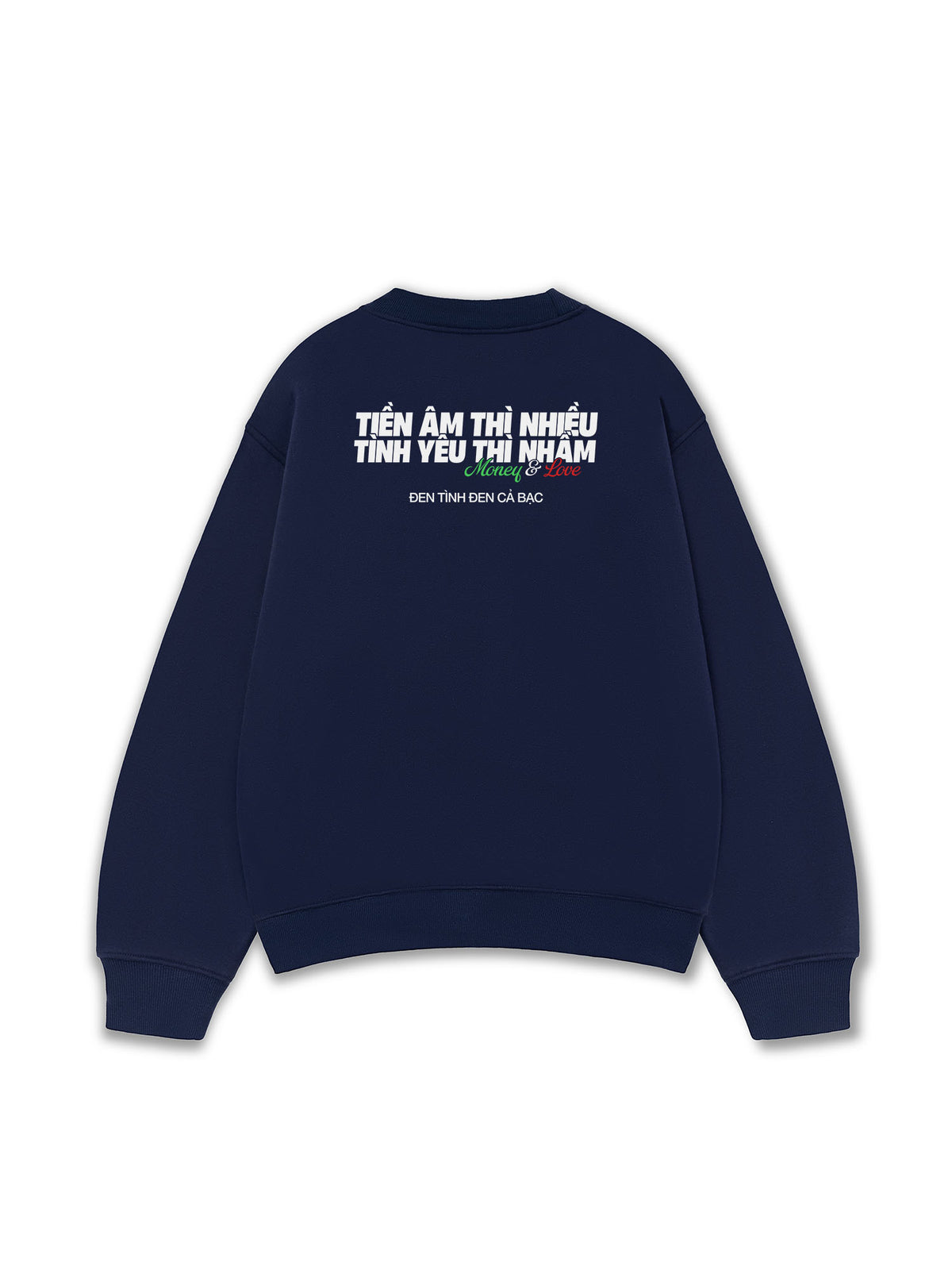 Áo Sweater Nỉ Hai Da Tiền Âm Và Tình Yêu