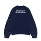 Áo Sweater Nỉ Hai Da Lười