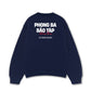Áo Sweater Nỉ Hai Da Cú Trap Của Em
