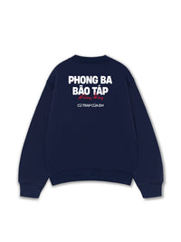 Áo Sweater Nỉ Hai Da Cú Trap Của Em
