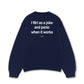 Áo Sweater Nỉ Hai Da Flirt As A Joke