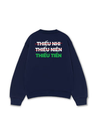 Áo Sweater Nỉ Hai Da Thiếu Tiền