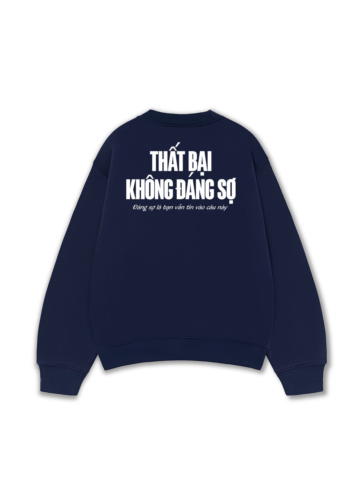 Áo Sweater Nỉ Hai Da Thất Bại Không Đáng Sợ