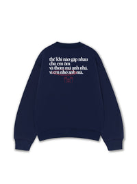 Áo Sweater Nỉ Hai Da Em Nhớ Anh