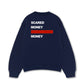 Áo Sweater Nỉ Hai Da Never Made Money