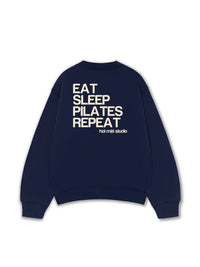 Áo Sweater Nỉ Hai Da Sleep Pilates Repeat