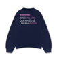 Áo Sweater Nỉ Hai Da Pilates Warning