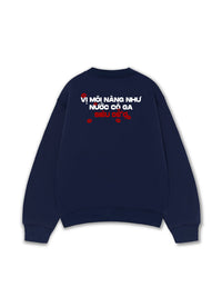Áo Sweater Nỉ Hai Da  Vị Môi Nàng