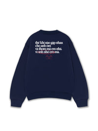 Áo Sweater Nỉ Hai Da Anh Nhớ Em