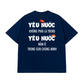 Áo Thun Relaxed Fit Yêu Nước Không Phải Là Trend