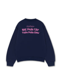 Áo Sweater Nỉ Hai Da Nhẹ Phần Tập