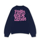 Áo Sweater Nỉ Hai Da Pilates With My Friend